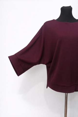 Bluza bordowa