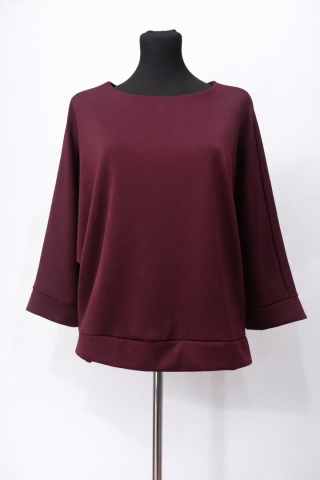 Bluza bordowa